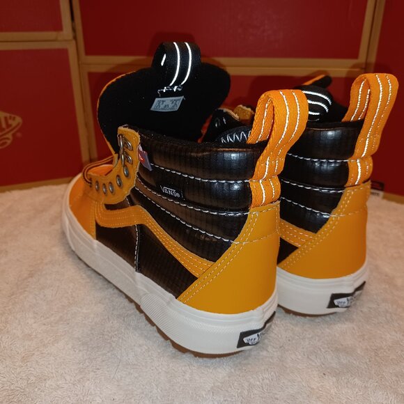 Vans Men’s 4/Women's 5.5 Sk8-Hi MTE 2.0 DX Apricot/Black VN0A5HZYB9M - Picture 2 of 12